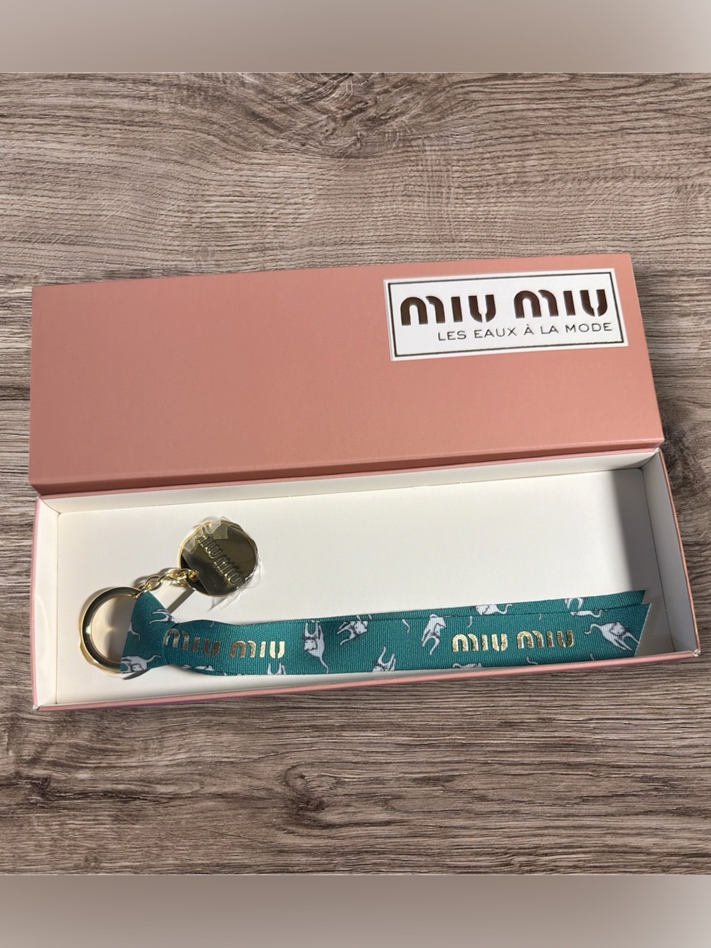 Miu Miu Beauty Key Ring